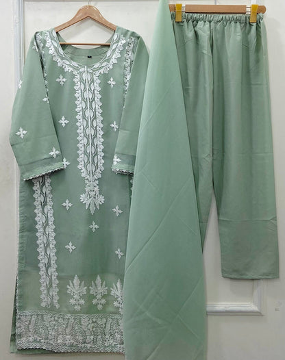 Pastel Forever 3PC ( Chiffon) D-534