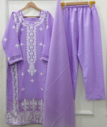Pastel Forever 3PC ( Chiffon) D-534