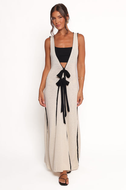 Draco Midi Dress - Cream