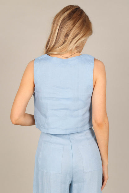 Devlin Top - Blue