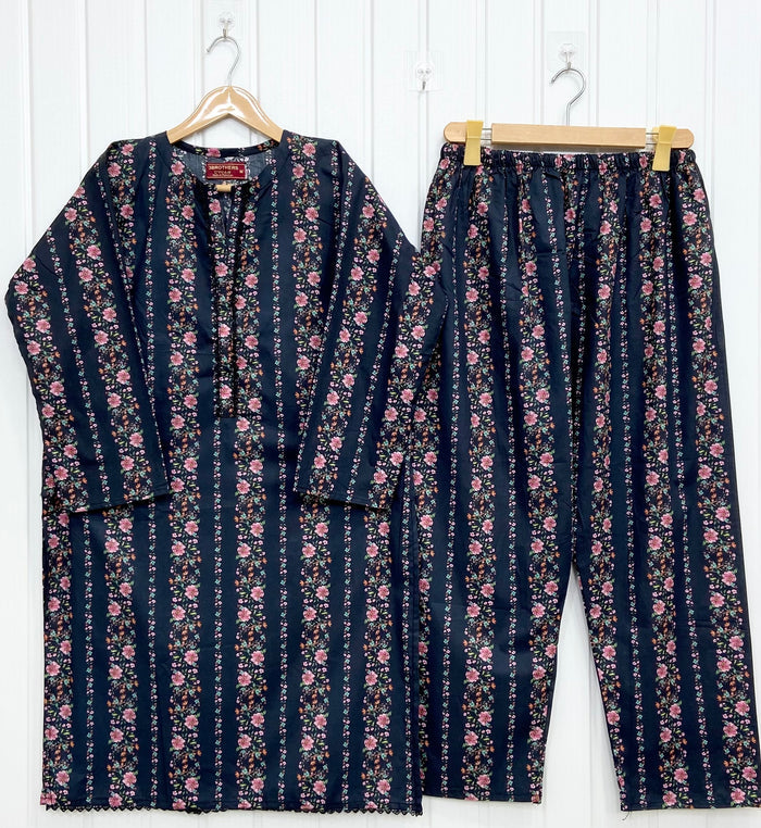 Petal Crush | Regular Chic Lawn D-771
