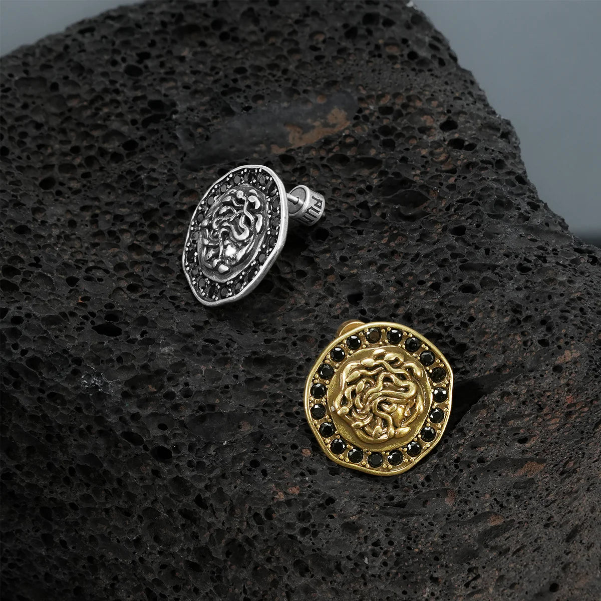PETRIFIED NOCTURNE EAR STUDS