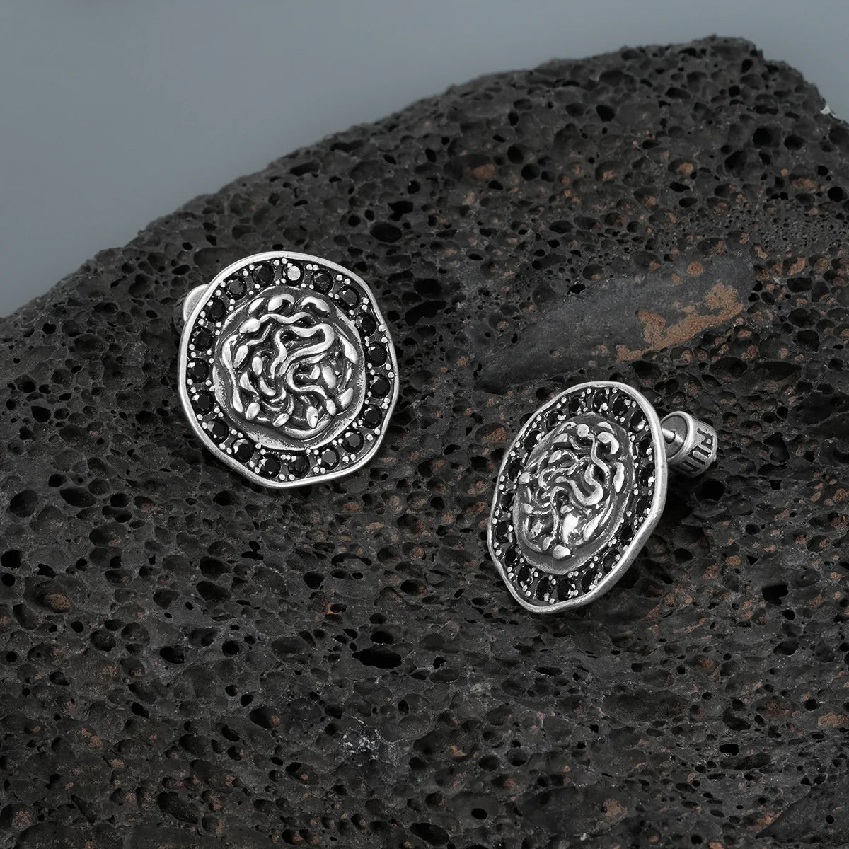 PETRIFIED NOCTURNE EAR STUDS