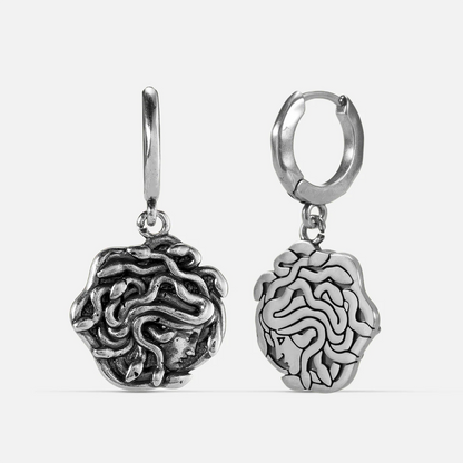 PETRIFYING GAZE DANGLE EARRINGS