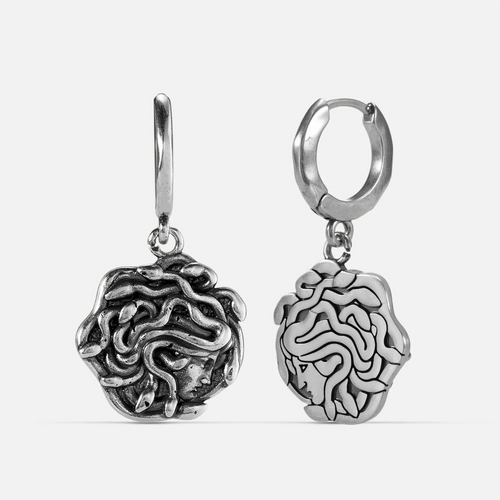 PETRIFYING GAZE DANGLE EARRINGS