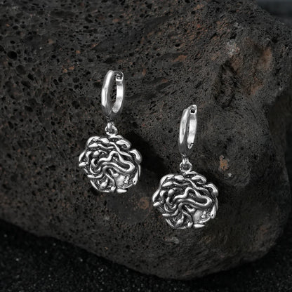 PETRIFYING GAZE DANGLE EARRINGS