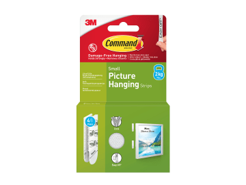 Picture Hanging Strips Small x 4