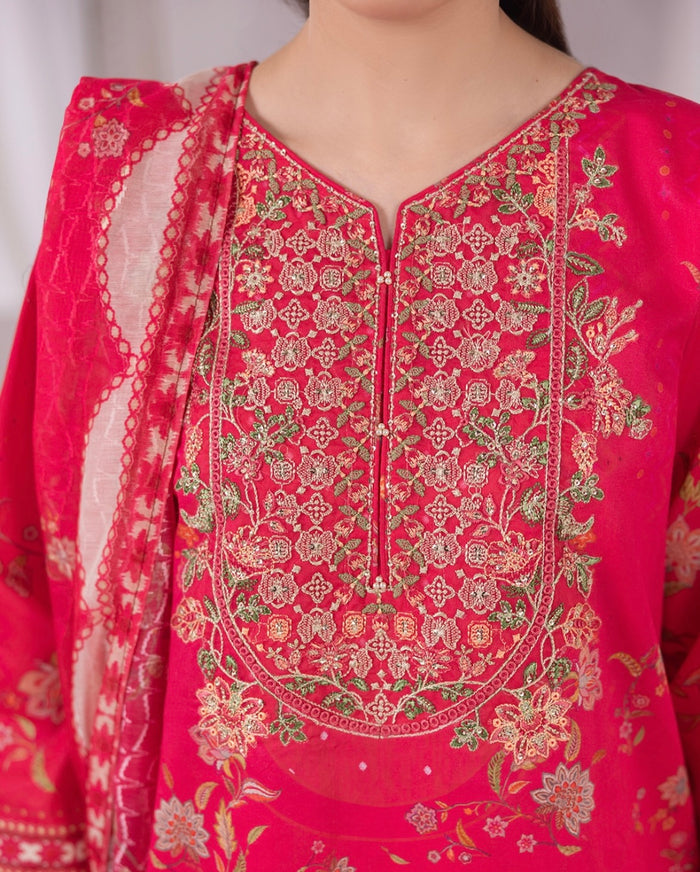 Pink Rebel | 3PC Premium Lawn