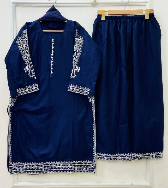 Pocket Style | 3PC Lawn Cotton D-622