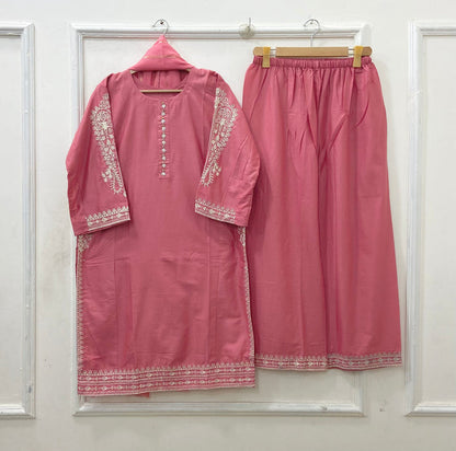 Pocket Style | 3PC Lawn Cotton D-622