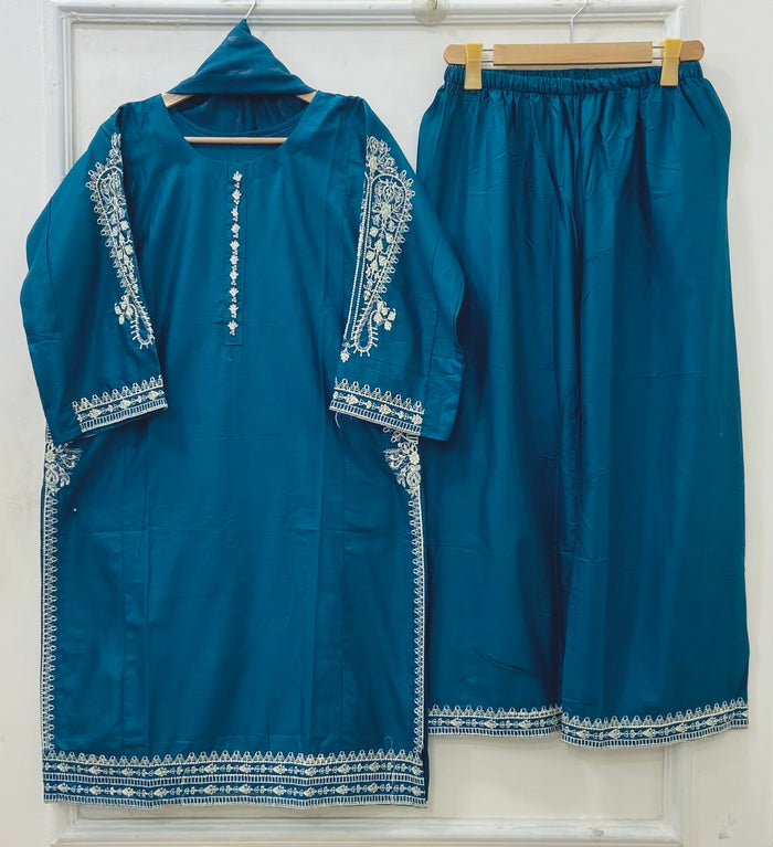 Pocket Style | 3PC Lawn Cotton D-622