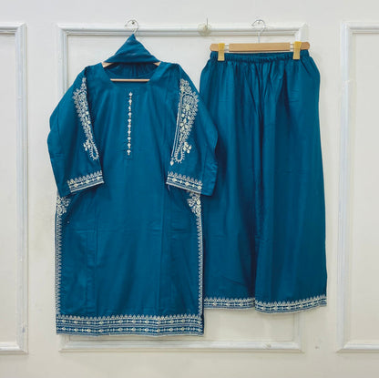 Pocket Style | 3PC Lawn Cotton D-622