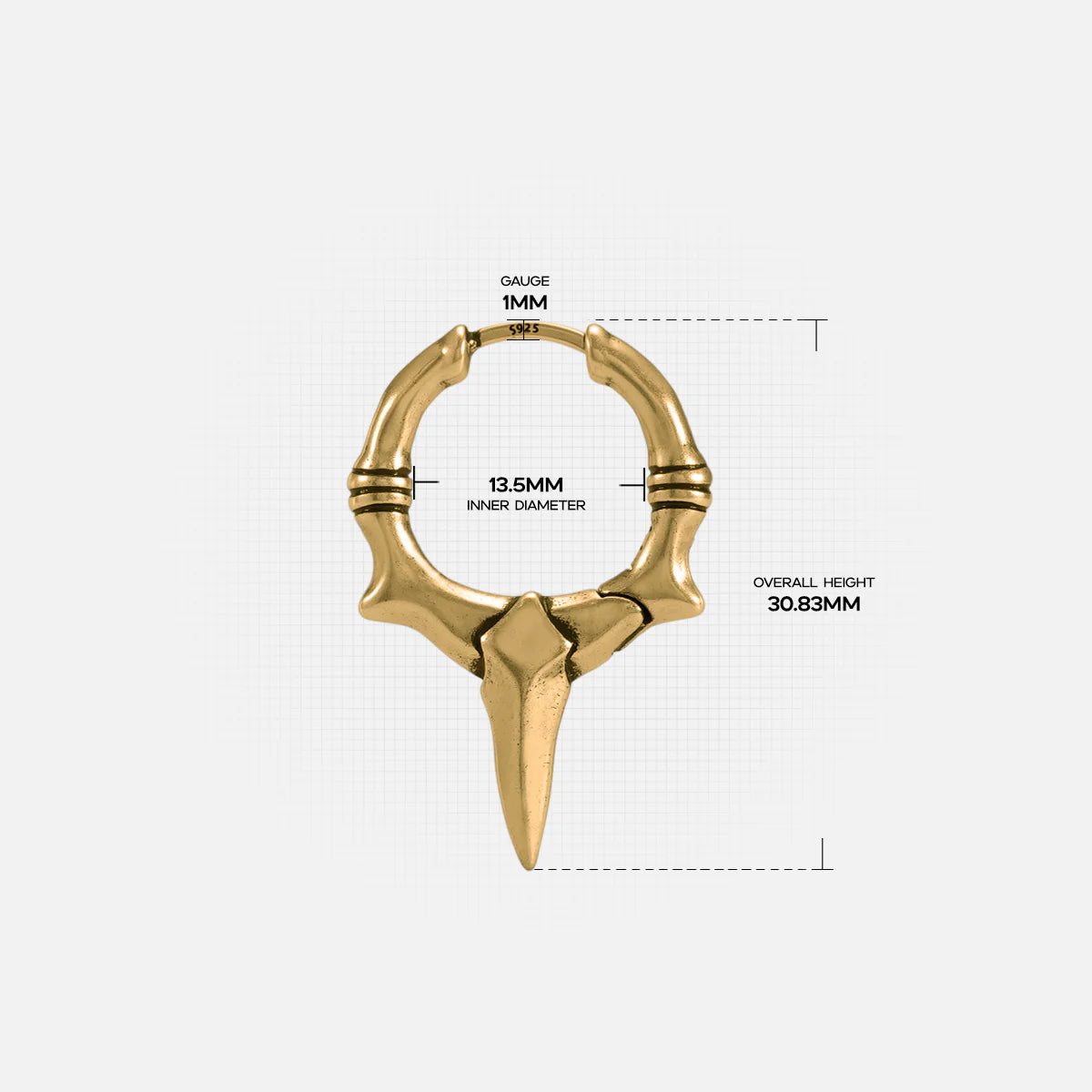 PRIMAL BLADE EARRINGS