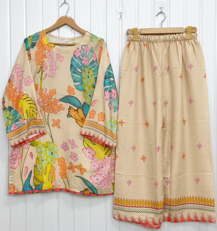 Printed Co-ord Sets D-778