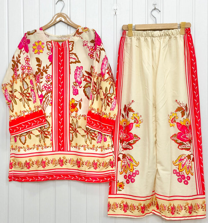 Printed Co-ord Sets D-778