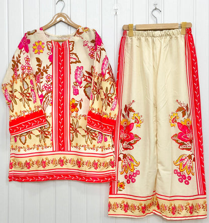 Printed Co-ord Sets D-778