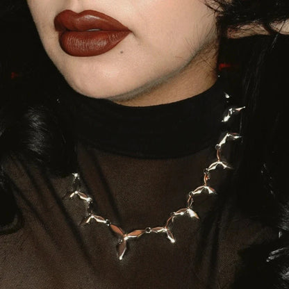 PUNK PETAL NECKLACE