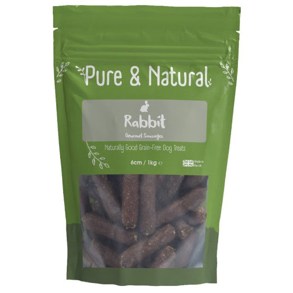 Pure & Natural: Rabbit Sausages 6cm x 1kg