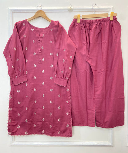 Regular Embroidered Chic 2PC (Khaddar) D-223