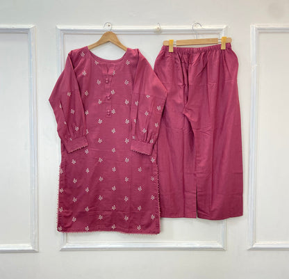 Regular Embroidered Chic 2PC (Khaddar) D-223