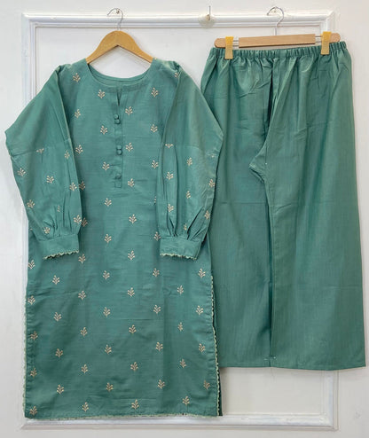 Regular Embroidered Chic 2PC (Khaddar) D-223