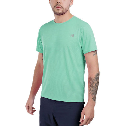 Remera New Balance Mt41222aat Hombre