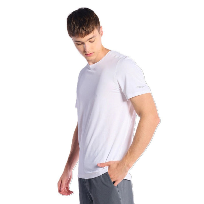 Remera Saucony Endorphin Short Sleeve Hombre
