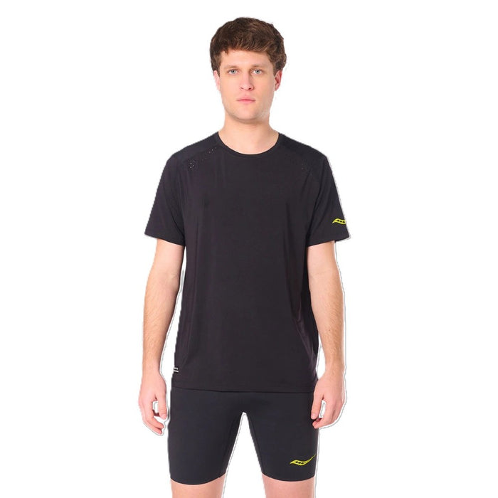 Remera Saucony Hurricane Short Sleeve Hombre