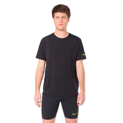 Remera Saucony Hurricane Short Sleeve Hombre