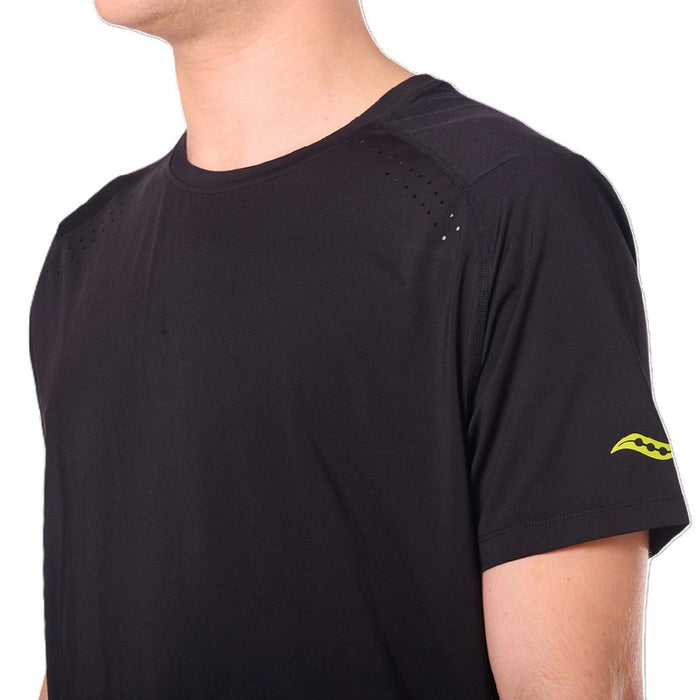 Remera Saucony Hurricane Short Sleeve Hombre