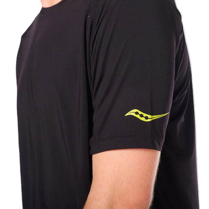 Remera Saucony Hurricane Short Sleeve Hombre