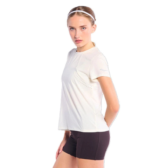 Remera Saucony Hurricane Short Sleeve Mujer