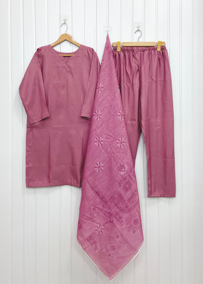 Roohi | Floral Dupatta 3PC D-843