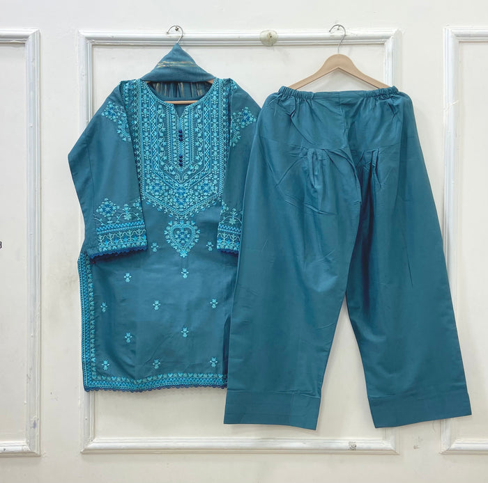 Roop Farshi | 3PC Cotton Lawn D-676