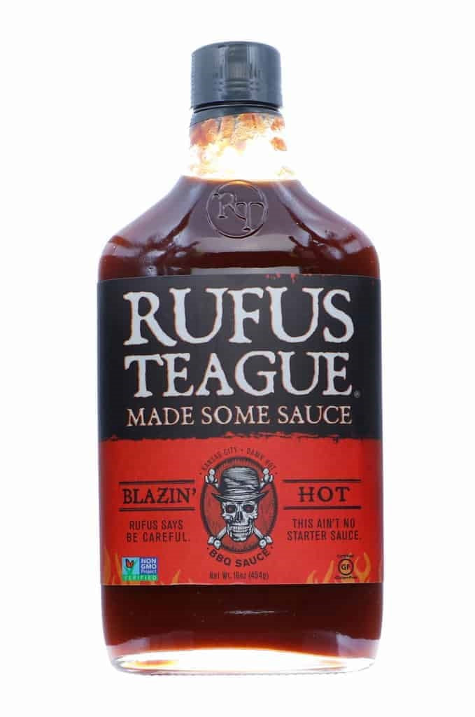 Rufus Teague Blazin' Hot BBQ Sauce - 16oz (453g)