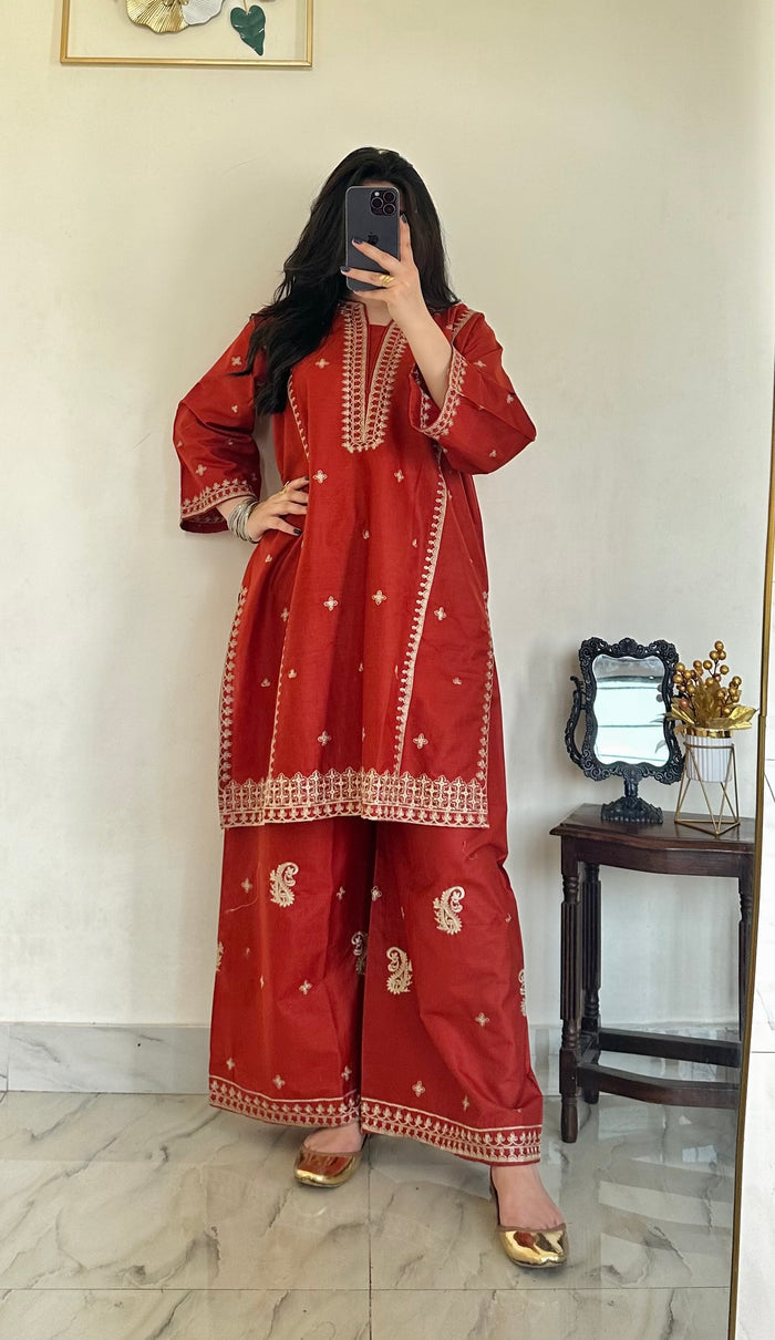 Rustic Chic | 2PC Lawn Cotton D-636