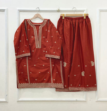 Rustic Chic | 2PC Lawn Cotton D-636