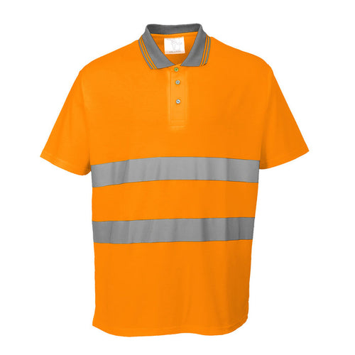 S171 - Hi-Vis Cotton Comfort Polo Shirt S/S