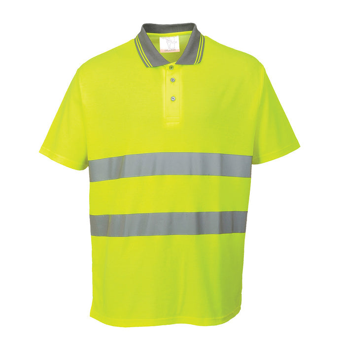 S171 - Hi-Vis Cotton Comfort Polo Shirt S/S