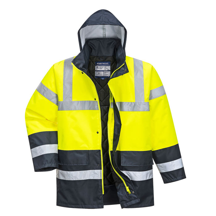 S466 - Hi-Vis Contrast Winter Traffic Jacket