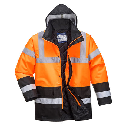 S467 - Hi-Vis Contrast Winter Traffic Jacket