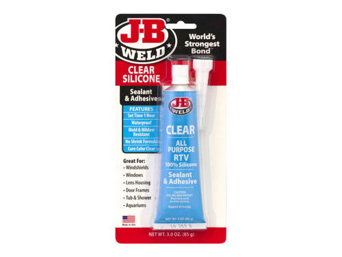 Silicone Sealant & Adhesive Clear 85g