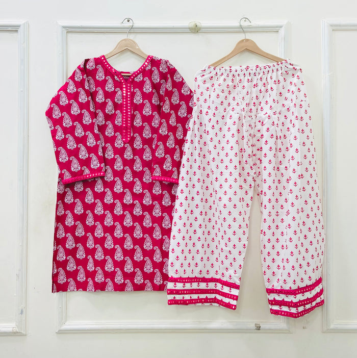 Sitara Farshi | Cotton Lawn D-678