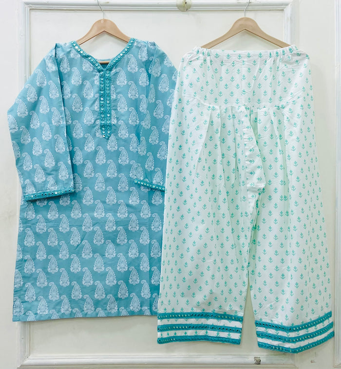 Sitara Farshi | Cotton Lawn D-678