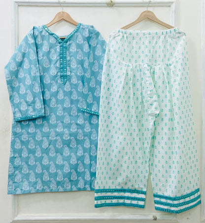 Sitara Farshi | Cotton Lawn D-678