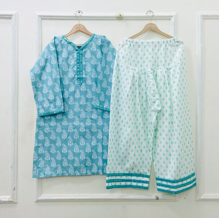 Sitara Farshi | Cotton Lawn D-678