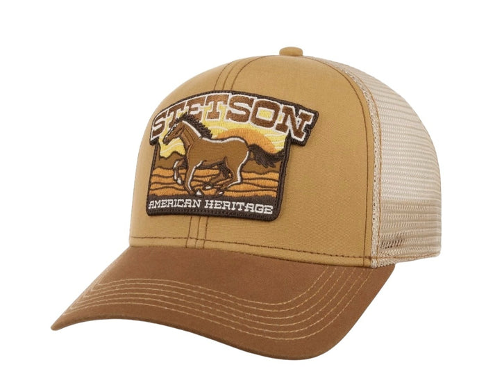 Stetson American Heritage Horse Cap - Brown