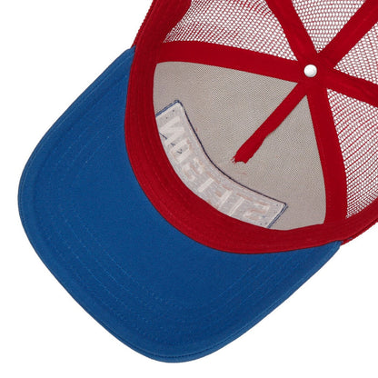 Stetson Gasoline Trucker Cap - Red White & Blue