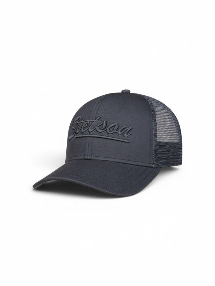 Stetson Monochrome Trucker Cap - Blue