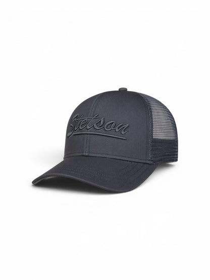 Stetson Monochrome Trucker Cap - Blue